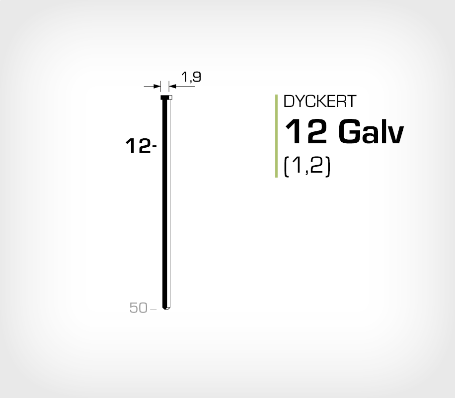 Dyckert 12/12 (SKN 12-12) Galv