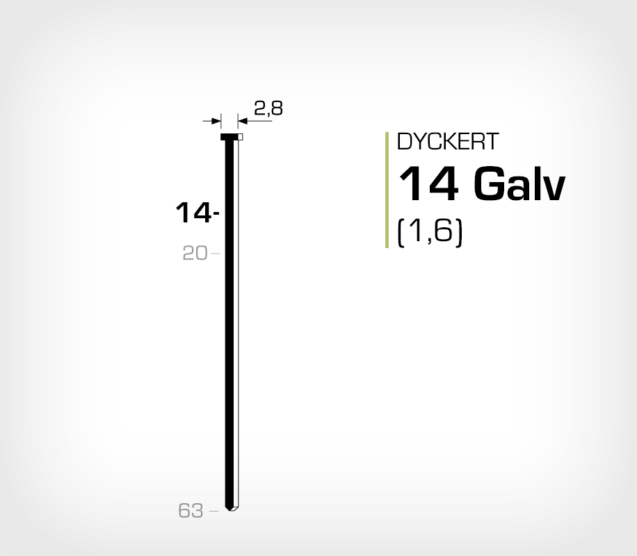 Dyckert 14/14 (SKN 16-14) Galv