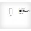 Klammer 3G/4 SS Rostfri (670-04 SS) - 20000 st / ask