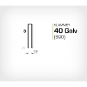Klammer 40/8 Galv (690-08) - 20000 st / ask