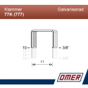 Klammer 77K/10 (777-10) - 3000 st / ask