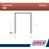 Klammer 590/28  - Emballageklammer